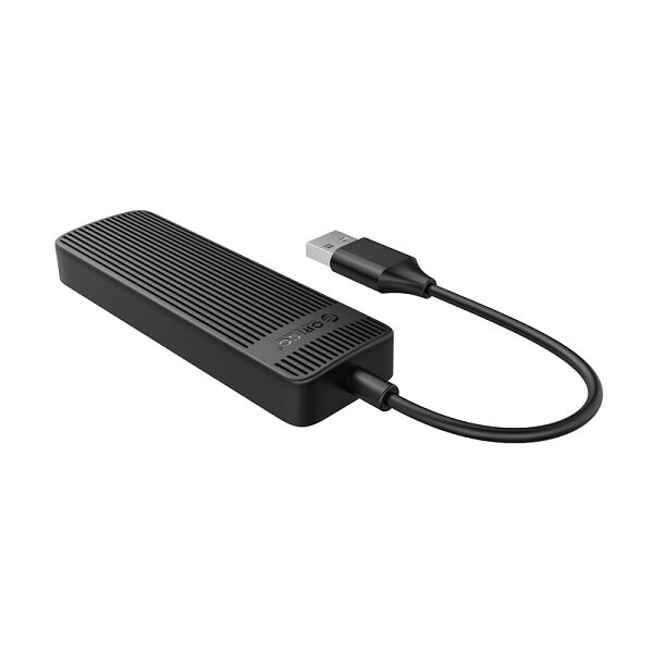 Bộ chia USB Hub 4 cổng USB 2.0, Đen, ORICO FL02-BK-BP-HW