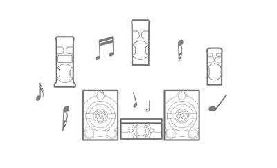 Dàn âm thanh Hifi Sony MHC-M40D/C