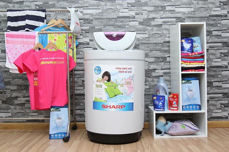 Máy giặt Sharp ES-N780EV 7.8kg Máy giặt Sharp ES-N780EV 7.8kg
