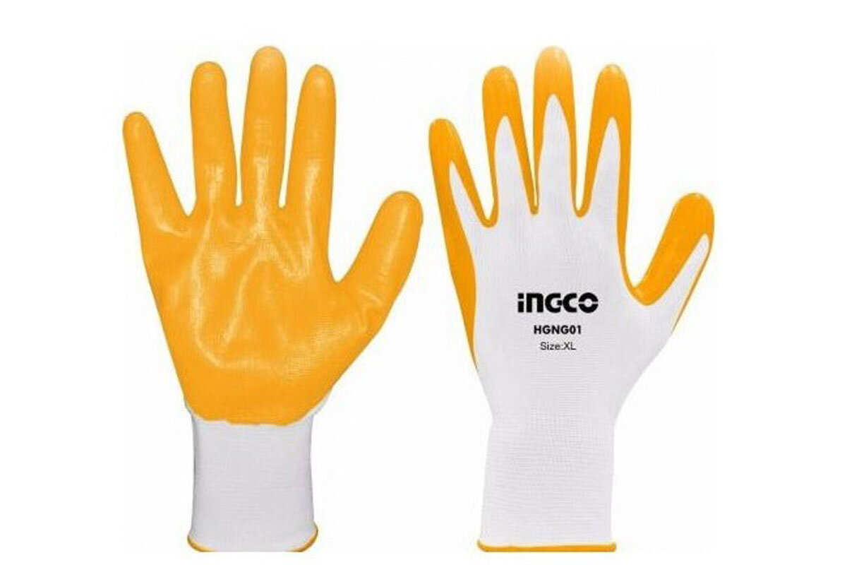 Găng tay phủ nitri size XL INGCO HGNG01