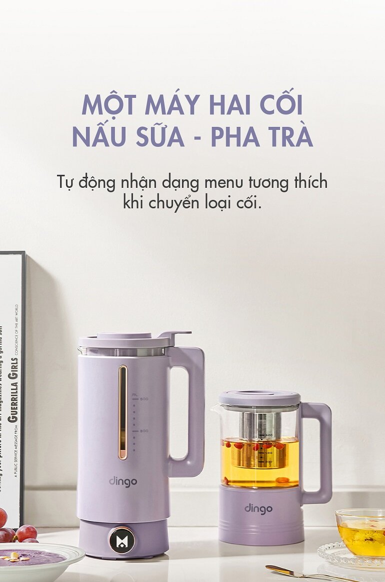 Máy làm sữa hạt Dingo DCB500