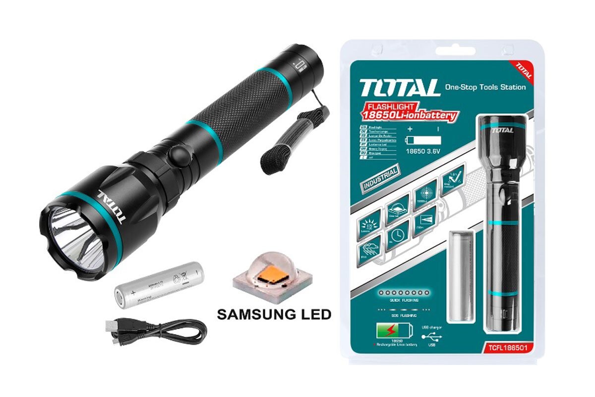 Đèn pin Total TCFL186501