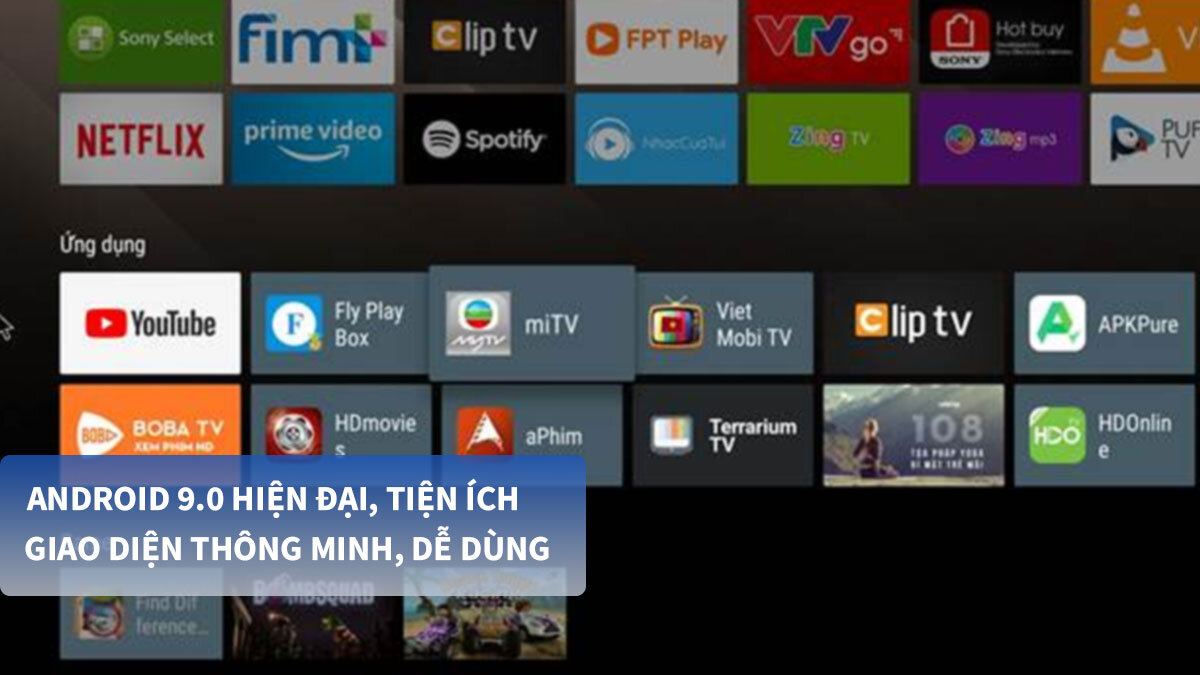 Thoải mái thả mình vào không gian ứng dụng giải trí từ của Android 9.0