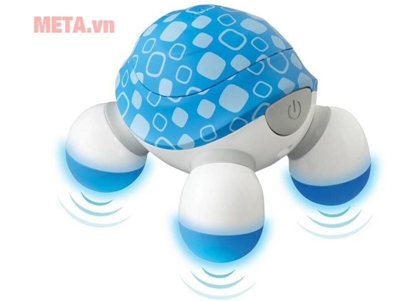 Máy massage cầm tay mini Turtle 3 đầu Homedics NOV-60