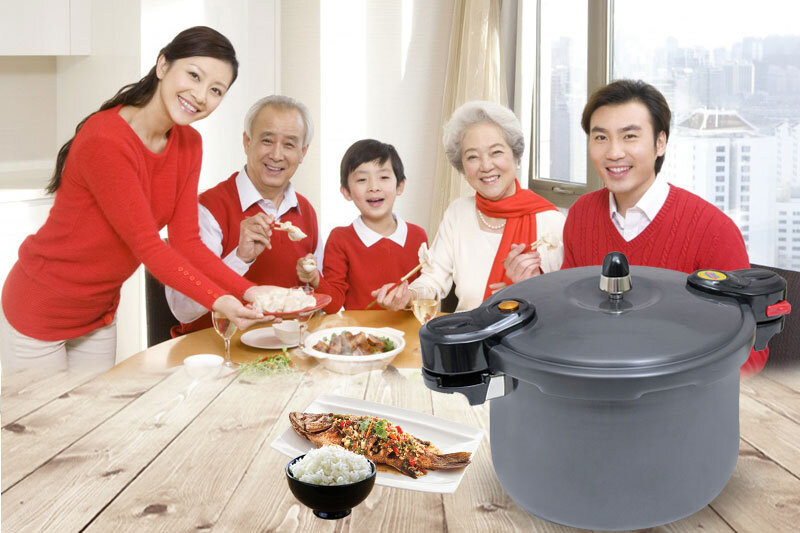 Nồi áp suất cơ Sunhouse LC600 6 lít Nồi áp suất cơ Sunhouse LC600 6 lít