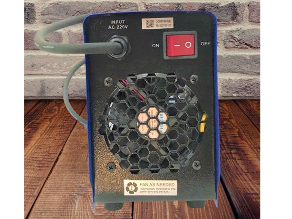 Máy hàn que điện tử Riland ARC 200GE II có quạt tản nhiệt nhanh chóng