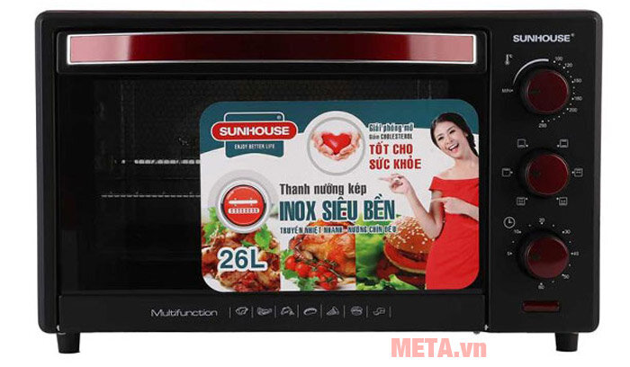 Lò nướng Sunhouse SHD4226 26 lít