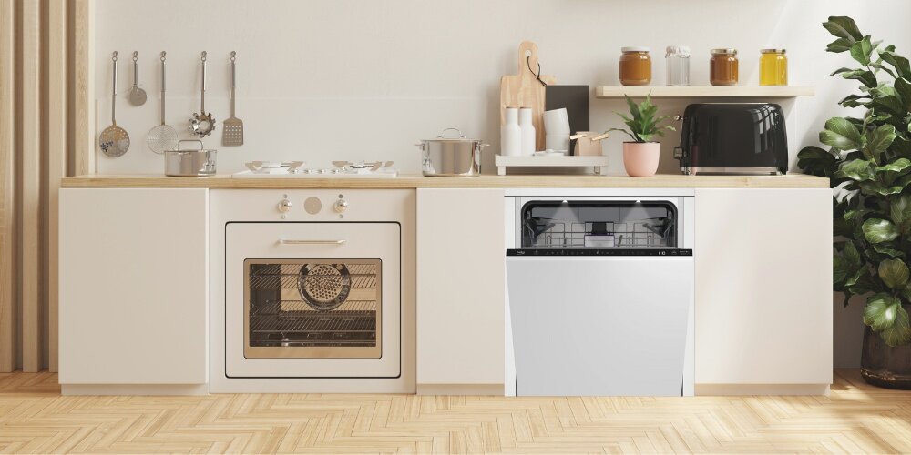 Beko BDIN386E4AD là dòng máy rửa chén độc lập
