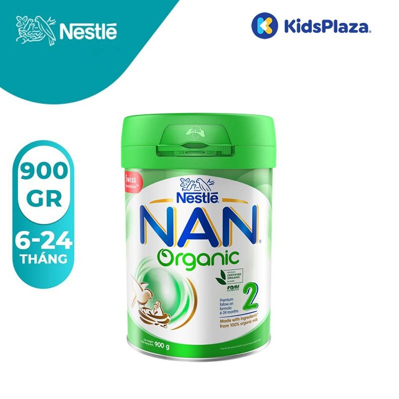 Sữa Nan Organic số 2 900g cho bé 6-12 tháng