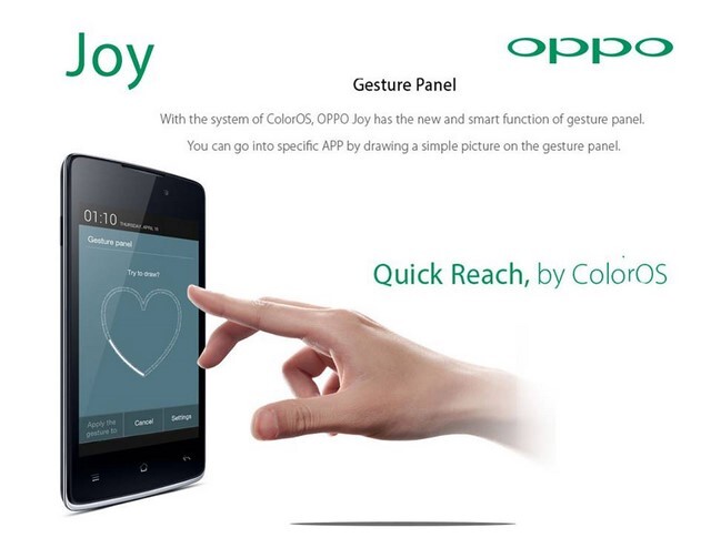 Điện thoại OPPO Joy R1001 Điện thoại OPPO Joy R1001