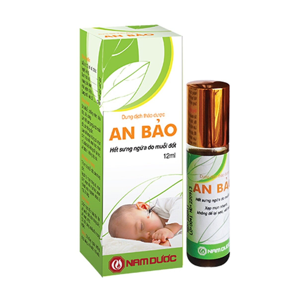 Dung dịch thảo dược An Bảo trị muỗi đốt (12ml)