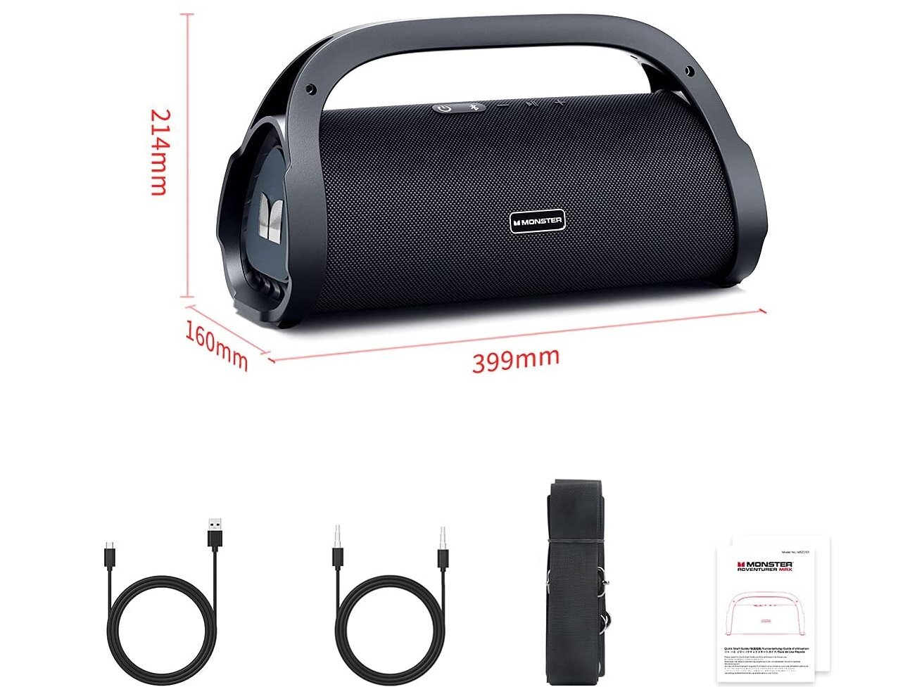 Loa Bluetooth di động Monster Adventurer MAX