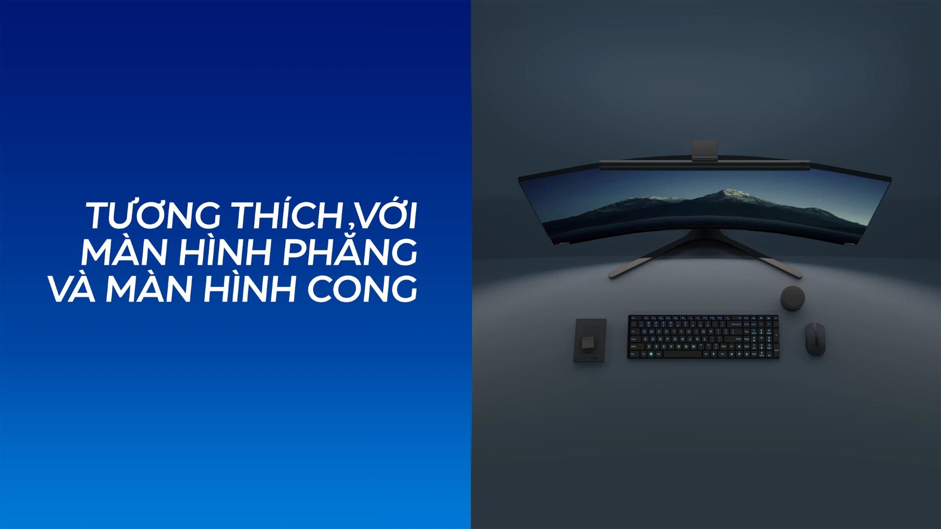 Đèn treo màn hình thông minh Yeelight Light Bar Pro - Màu đen - Phiên bản US (Flagship Edition)