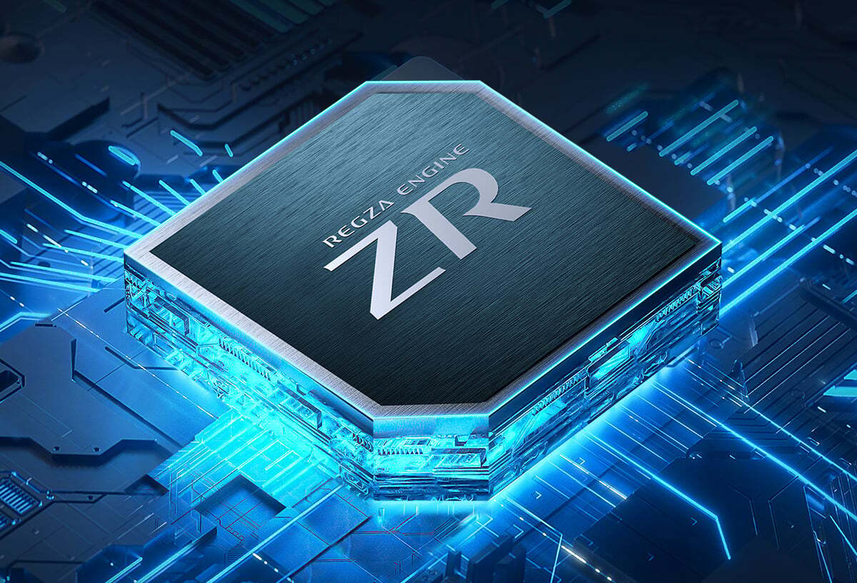 Tivi Toshiba dùng bộ vi xử lý Regza Engine ZR Tivi Toshiba