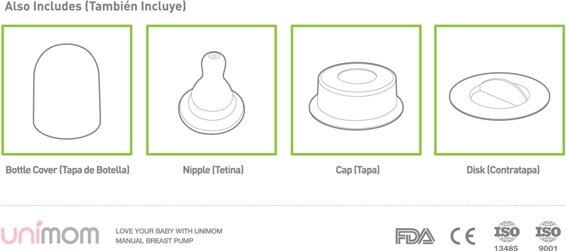  Máy hút sữa bằng tay Unimom Mezzo UM880052