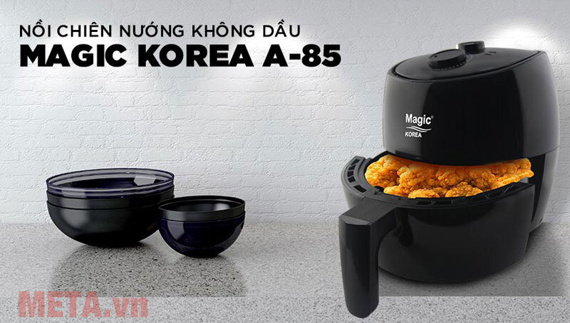 Nồi chiên nướng không dầu Magic Korea A-85 3.5 lít