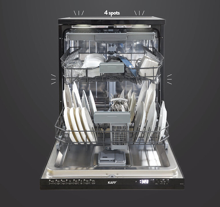 Máy rửa bát độc lập 15 bộ Kaff KF-D65ERIS