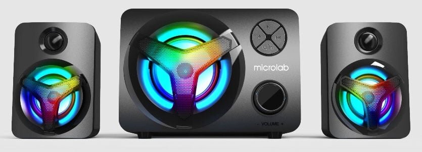 Loa vi tính Bluetooth Microlab U210 hỗ trợ đa dạng kết nối