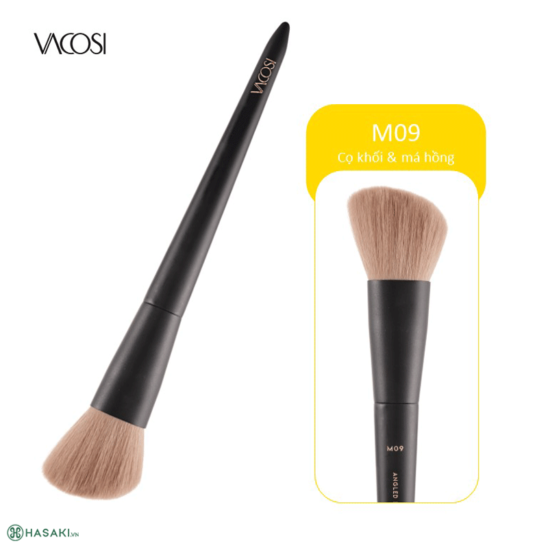 Cọ Khối & Má Hồng Vacosi Angled Powder & Blush - M09 hiện đã có mặt tại Hasaki