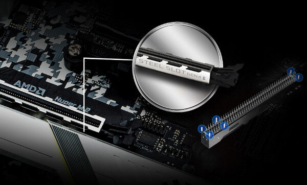 Main Asrock X570 Steel Legend (Chipset AMD X570/ Socket AM4/ VGA onboard)