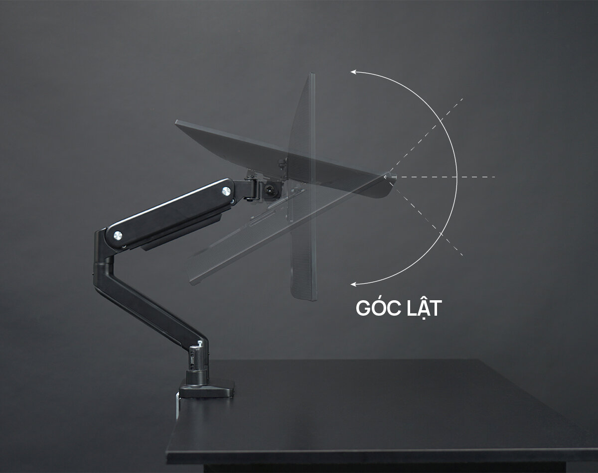 Giá đỡ màn hình Human Motion M8 Màu Đen  5