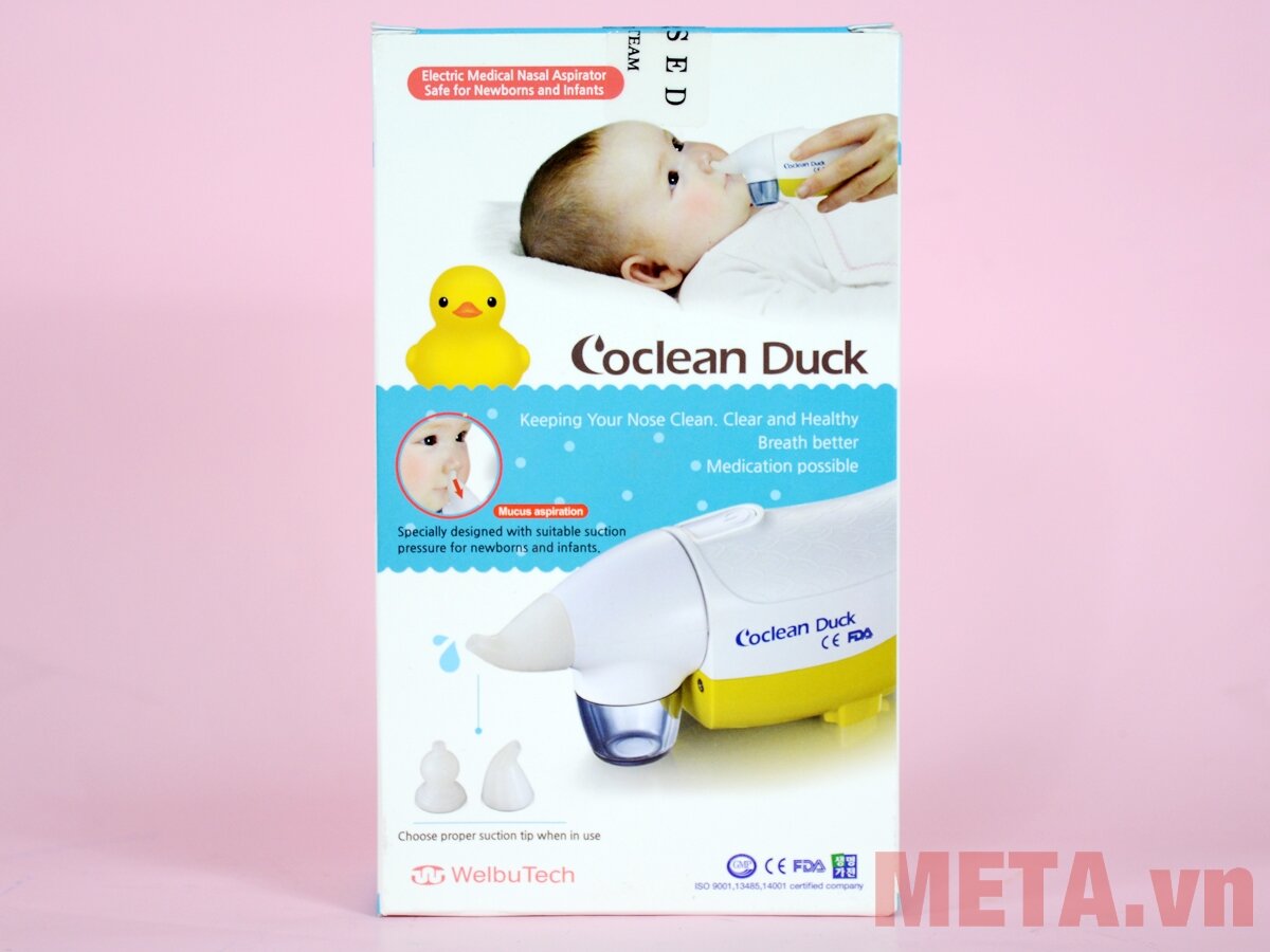 Máy hút mũi cho bé Hàn Quốc Welbutech CO-CLEAN