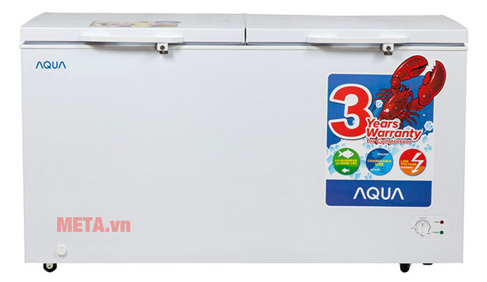 Tủ đông mát Aqua AQF-R390 255 lít 2 ngăn