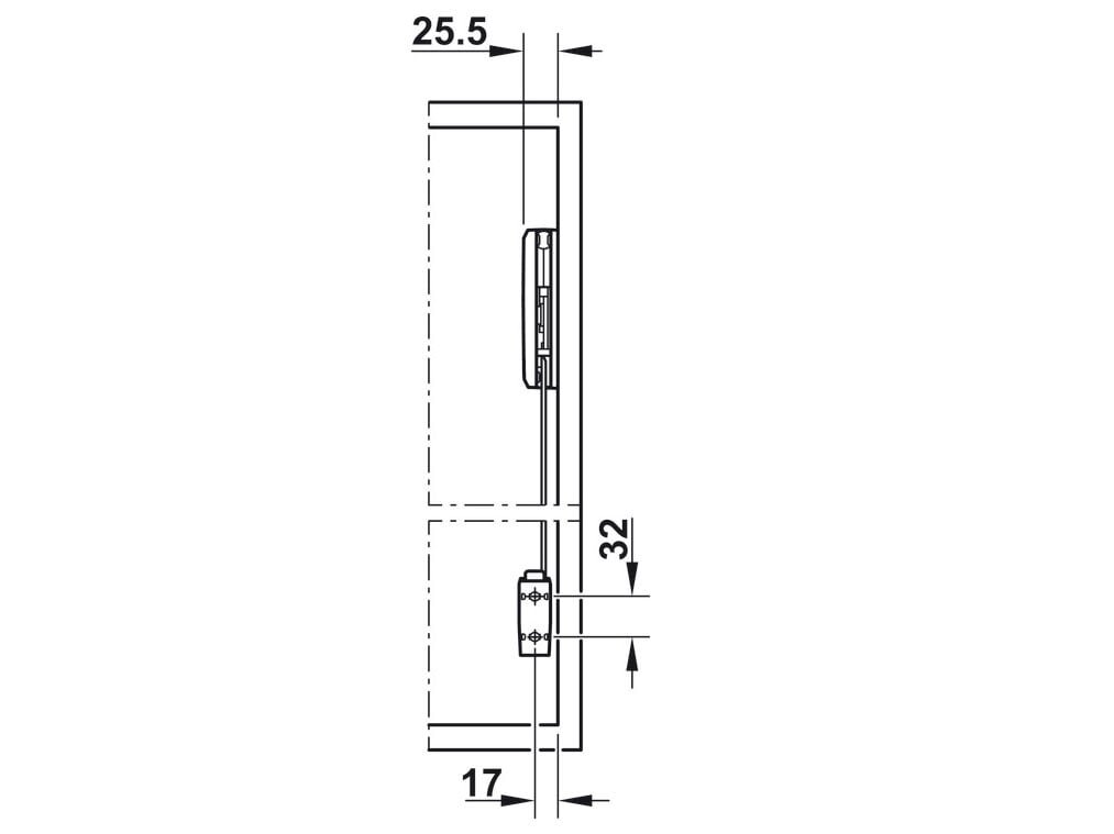 Hafele 493.05.900 lắp đặt dễ dàng Hafele 493.05.900