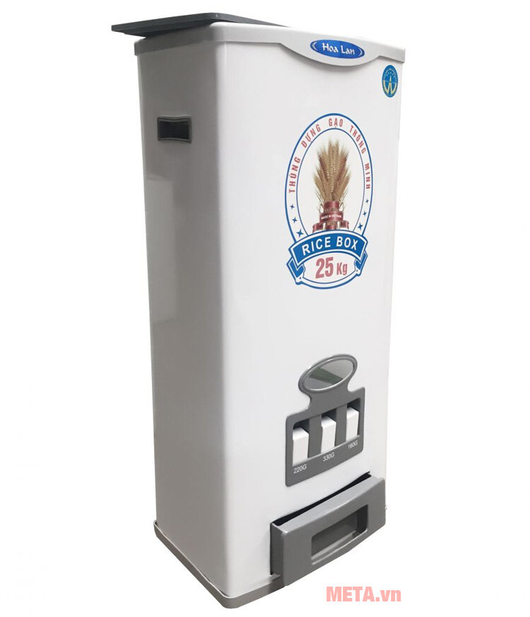 Thùng gạo thông minh Hoa Lan HL-25 (25 kg)