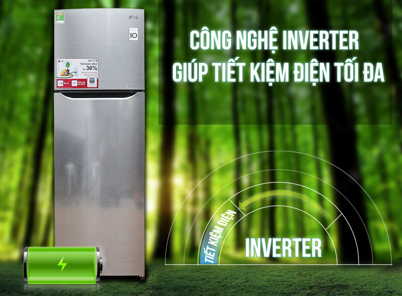 Tủ lạnh LG 255 lít GN-L275PS Tủ lạnh LG 255 lít GN-L275PS