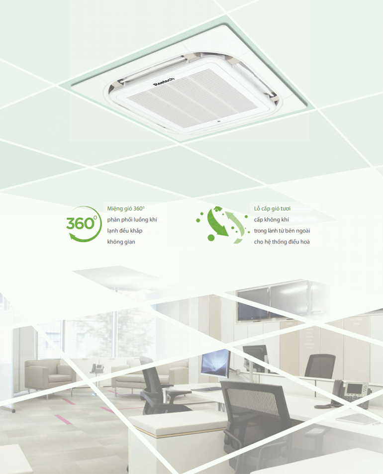 Điều hòa Reetech 60000 BTU RGT60‑BA‑A/RC60‑BAG‑A