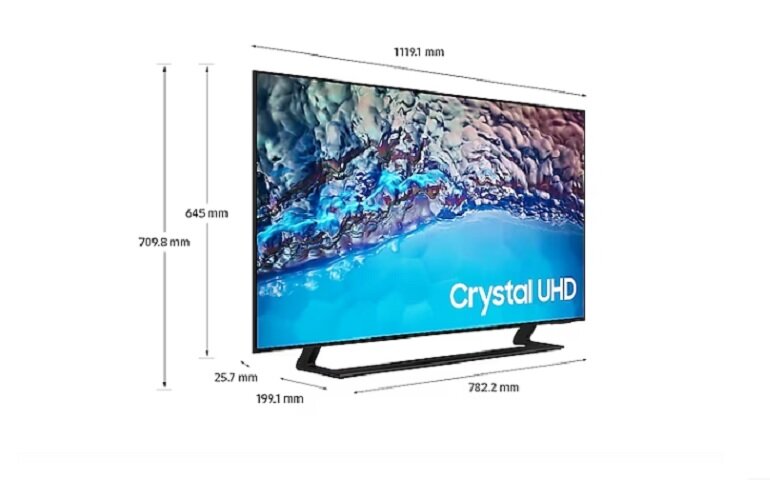 Smart Tivi Samsung 50 inch 4K UA50BU8500 thiết kế
