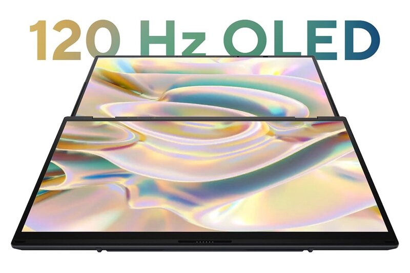 Asus Zenbook Duo UX8406CA-PZ109WS màn hình 120Hz