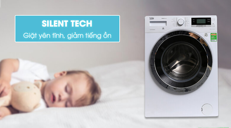 Máy giặt Beko Inverter 10 kg WY104764MW Máy giặt Beko Inverter 10 kg WY104764MW