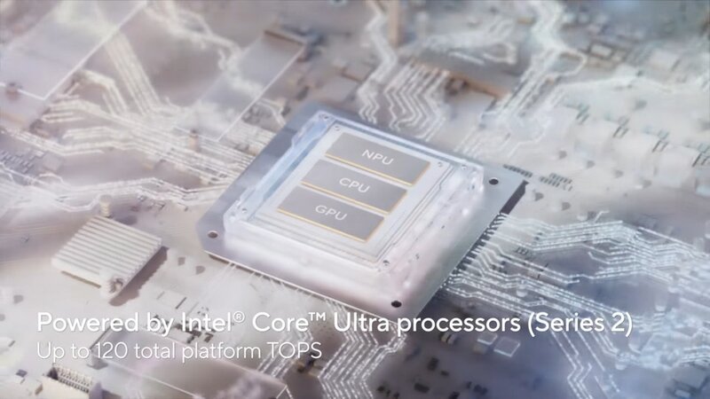 Hiệu năng mạnh mẽ với Intel Core Ultra thế hệ mới