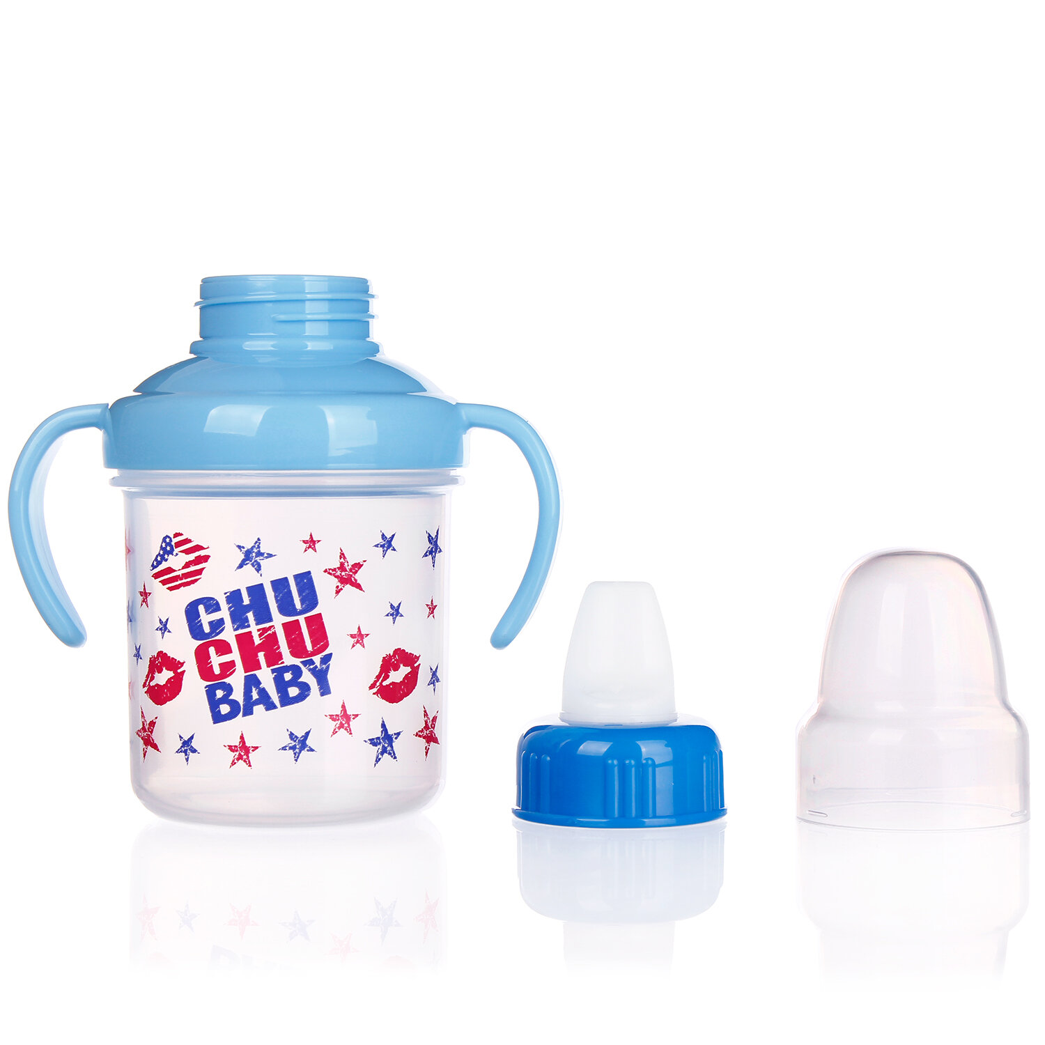  Cốc tập uống nước có núm 200ml ChuChu