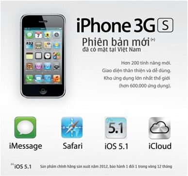 Điện thoại iPhone 3GS 8GB
