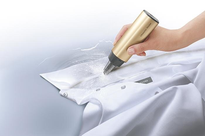 Thiết bị tẩy rửa bằng sóng siêu âm Ultrasonic Washer Sharp UW-A1V-S (màu bạc)