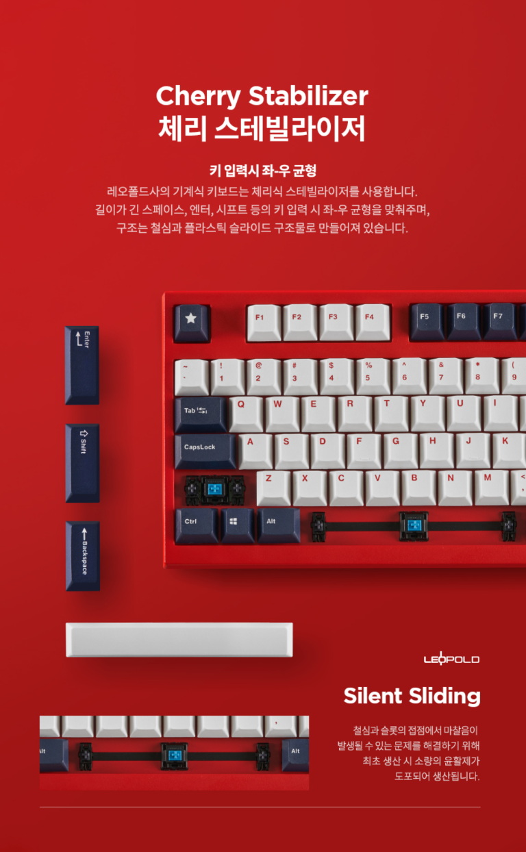 Bàn phím cơ không dây Leopold FC750RBT Blue Star