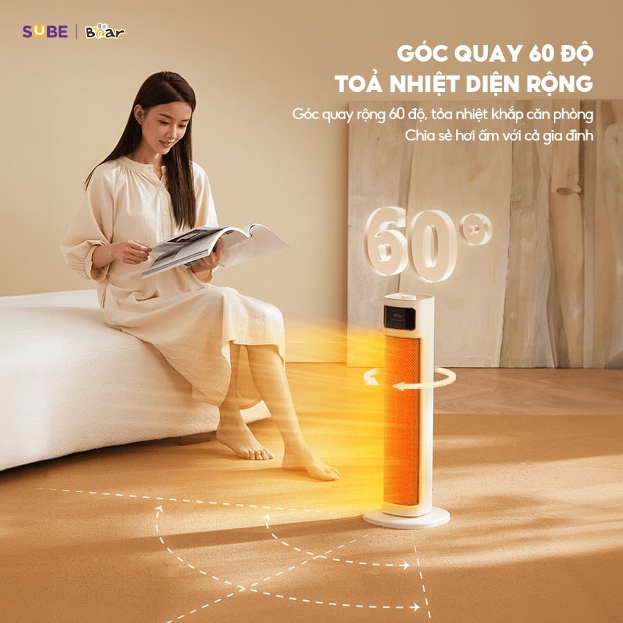 Thiết kế tối ưu cho không gian lớn Bear DNQ-P20Y5