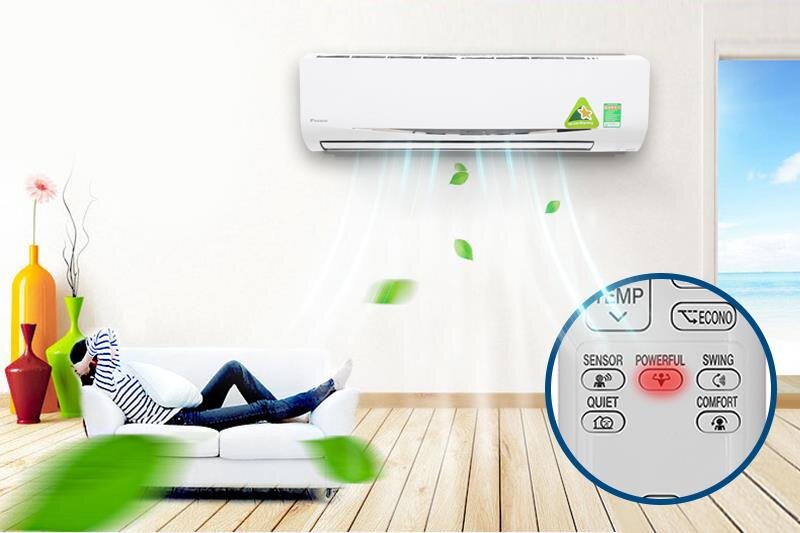 Điều hòa Daikin 1 chiều inverter FTKC50RVMV - 18000BTU