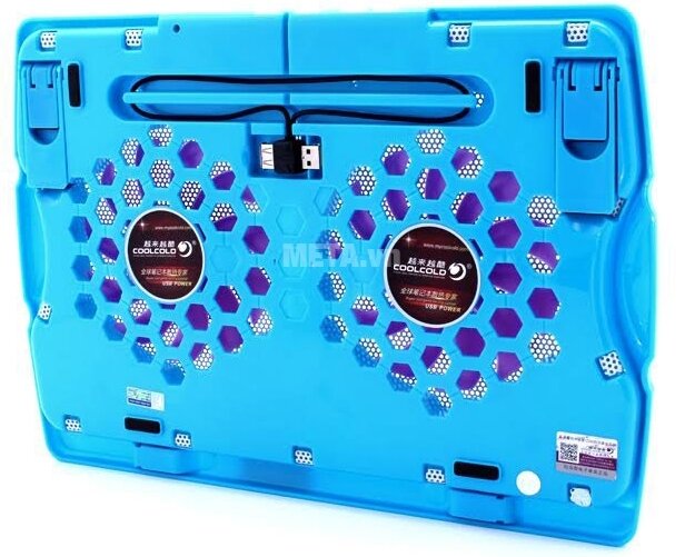 Đế tản nhiệt COOLCOLD™ Elegant Ice 2 Pop - K22 Pop (2 quạt)