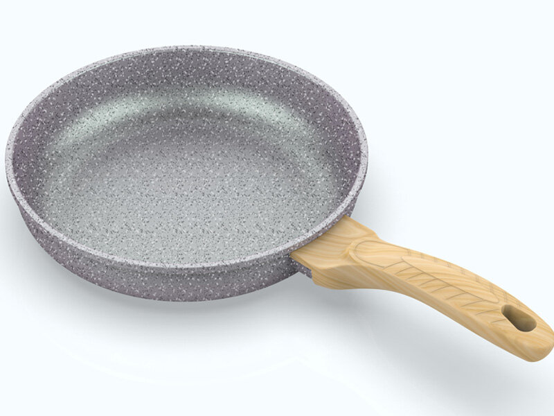 Chảo đúc siêu bền vân đá đáy từ Sunhouse Mama SHG1128MMB