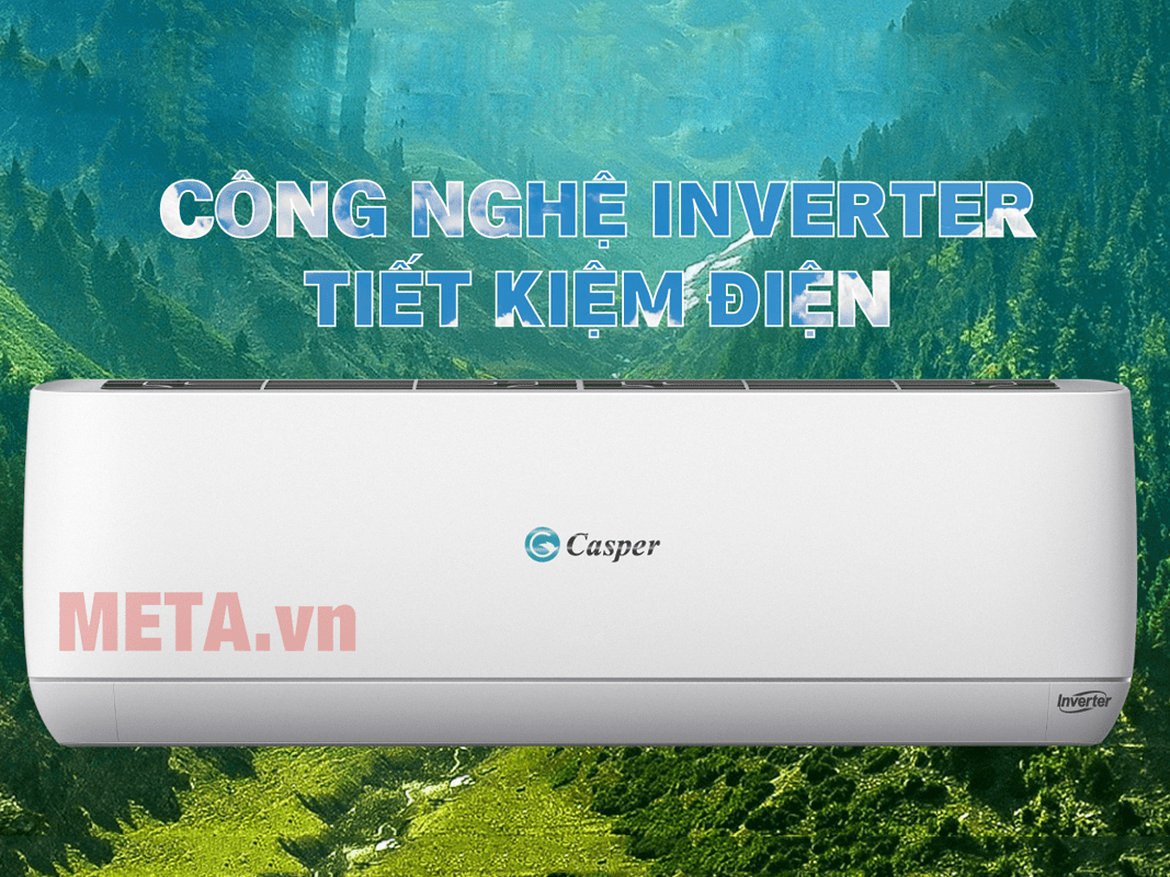 Điều hòa 2 chiều 9.000 BTU inverter Casper IH-09TL22
