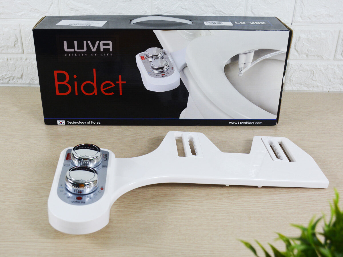 Vòi rửa vệ sinh thông minh LUVA Bidet LB202 (bản có nóng lạnh)