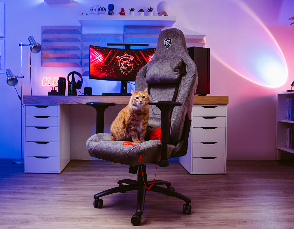 Ghế Game MSI MAG CH130 I REPELTEK FABRIC