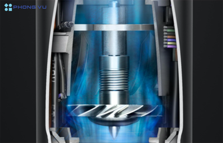 Được trang bị động cơ Dyson V9 mạnh mẽ và bền bỉ
