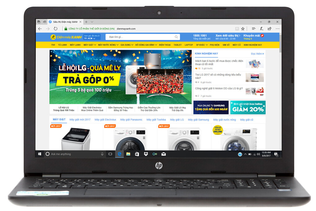 HP 15 bs571TU i3 6006U/4GB/1TB/Win10/(2JQ68PA) HP 15 bs571TU i3 6006U/4GB/1TB/Win10/(2JQ68PA)