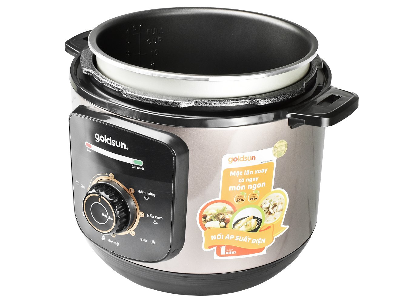 Nồi áp suất điện Goldsun 