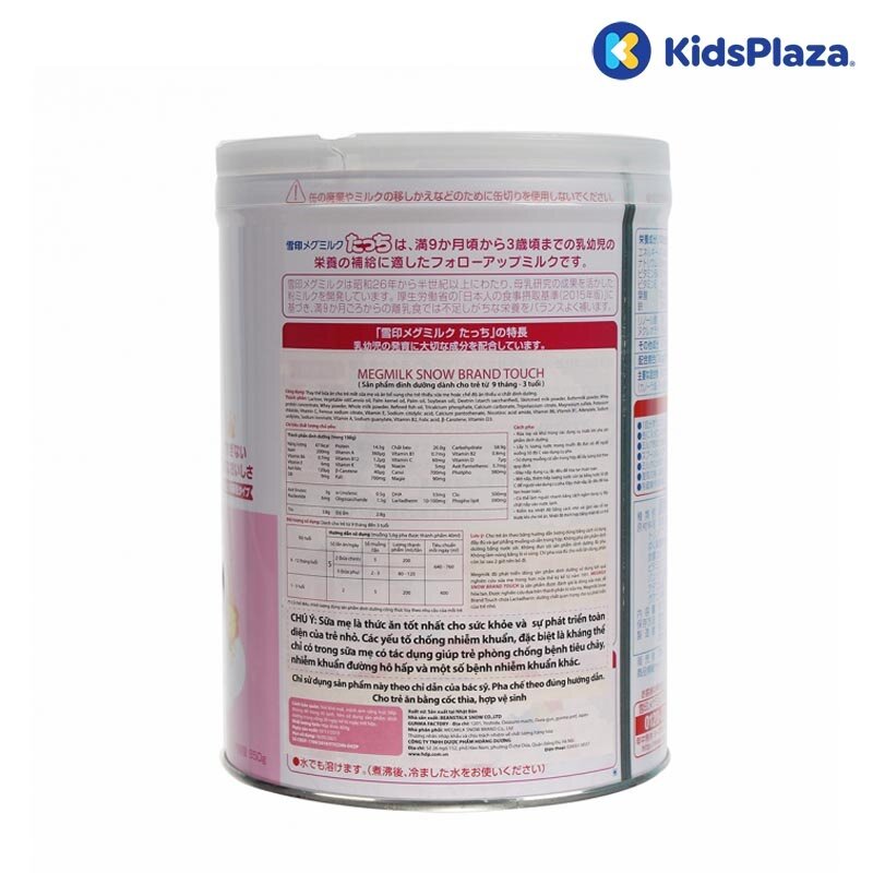 sữa Snowbaby số 9 của Nhật cho bé 9-36 tháng